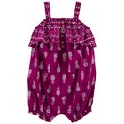 CARTER'S Overal letní Purple Pineapple holka 12m CARTER'S Overal letní Purple Pineapple holka 12m