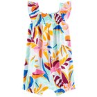 CARTER'S Overal letní Multi Floral holka NB CARTER'S Overal letní Multi Floral holka NB