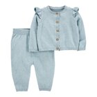 CARTER'S Set 2dílný svetr, kalhoty Blue holka NB/vel. 56 CARTER'S Set 2dílný svetr, kalhoty Blue holka NB/vel. 56
