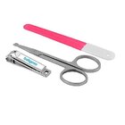 BABYONO Set dětská manikúra červená BABYONO Set dětská manikúra červená