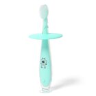 BABYONO Kartáček zubní bezpečný mint 12m+ BABYONO Kartáček zubní bezpečný mint 12m+