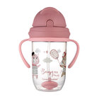 CANPOL BABIES Hrneček nevylévací se slámkou a závažím 270 ml Bonjour Paris růžový, 6m+ CANPOL BABIES Hrneček nevylévací se slámkou a závažím 270 ml Bonjour Paris růžový, 6m+