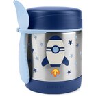 SKIP HOP Spark Style Termoska na jídlo se lžičkou/vidličkou Raketa 325 ml, 3r+ SKIP HOP Spark Style Termoska na jídlo se lžičkou/vidličkou Raketa 325 ml, 3r+