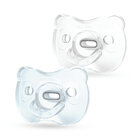 MEDELA Baby dudlík měkký celosilikonový Boy 0-6m 2 ks MEDELA Baby dudlík měkký celosilikonový Boy 0-6m 2 ks