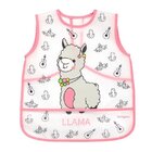 BABYONO Bryndák omyvatelný růžový 12m+, 30x35 cm BABYONO Bryndák omyvatelný růžový 12m+, 30x35 cm