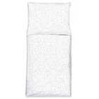 SOFTELLO Obliečky detské biela, bodka 130x90 cm