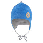 LITTLE ANGEL Čiapka Mazlík Bambus Outlast® 2, 39-41 cm denim