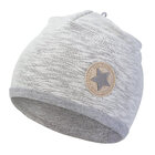 LITTLE ANGEL Čepice podšitá Outlast® 3, 42-44 cm šedý melír/šedý melír