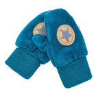 LITTLE ANGEL Rukavice s palcom Mazlík Bambus Outlast® 4 tm.tyrkys