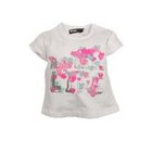 DIRKJE Tričko detské U-A Big Heart White veľ. 62 2016