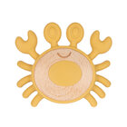 CANPOL BABIES Kousátko dřevěno-silikonové krab