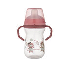 CANPOL BABIES Hrneček se silikonovým pítkem FirstCup Bonjour Paris 250ml růžový CANPOL BABIES Hrneček se silikonovým pítkem FirstCup Bonjour Paris 250ml růžový