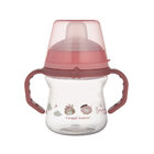 CANPOL BABIES Hrneček se silikonovým pítkem FirstCup Bonjour Paris 150ml růžový CANPOL BABIES Hrneček se silikonovým pítkem FirstCup Bonjour Paris 150ml růžový