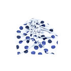 ENIE BABY Čepice dětská turban Blue circle dívka 9-12m