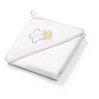 BABYONO Osuška s kapucí froté 85x85cm bílá BABYONO Osuška s kapucí froté 85x85cm bílá