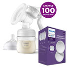 Philips AVENT Odsávačka mateř. mléka manuální + Prsní vložky jednorázové 24 ks Philips AVENT Odsávačka mateř. mléka manuální + Prsní vložky jednorázové 24 ks