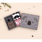 ATTIPAS Ponožky v krabičke set 4 ks, Koala KL21SET Gray veľ. 19