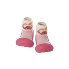 ATTIPAS Topánočky Dinosaur A18D Fuchsia XL veľ.22,5, 126-135 mm