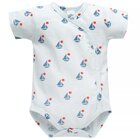 PINOKIO Body zavinovacie krátky rukáv Sailor chlapec modrá veľ. 68 PINOKIO Body zavinovacie krátky rukáv Sailor chlapec modrá veľ. 68