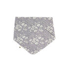 BIBS X LIBERTY Bandana mušelínový slintáčik z BIO bavlny - Fossil Grey