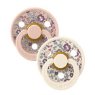 BIBS X LIBERTY Colour dudlíky z přírodního kaučuku 2ks vel. 2 Ivory / Blush BIBS X LIBERTY Colour dudlíky z přírodního kaučuku 2ks vel. 2 Ivory / Blush