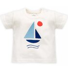 PINOKIO Tričko s krátkym rukávom Sailor chlapec béžová veľ. 92 PINOKIO Tričko s krátkym rukávom Sailor chlapec béžová veľ. 92