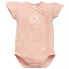 PINOKIO Body zavinovacie krátky rukáv Summer Garden dievča ružová veľ. 56 PINOKIO Body zavinovacie krátky rukáv Summer Garden dievča ružová veľ. 56