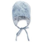 STERNTALER Čepice na zavazování organická bavlna light blue kluk-45 cm-6-9 m