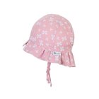 STERNTALER Klobúk proti slnku UV 50+ zo zmesi bavlny a viskózy pink dievča-47 cm-9-12 m