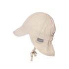 STERNTALER Klobouk organická bavlna s ochranou krku pro zavazování UV 50+ beige uni-39 cm-3-4 m