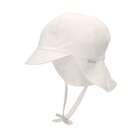 STERNTALER Čiapka so šiltom a chranou krku organická bavlna UV 50+ white chlapec-41 cm-4-5 m