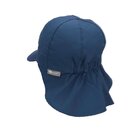 STERNTALER Čiapka so šiltom a chranou krku organická bavlna UV 50+ blue chlapec-43 cm-5-6 m