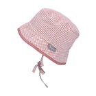 STERNTALER Klobúk obojstranný UV 50+ rosa dievča-49 cm-12-18 m