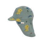 STERNTALER Šiltovka s ochranou krku organická bavlna green dino chlapec-45 cm-6-9 m