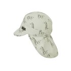 STERNTALER Šiltovka s ochranou krku a potlačou zebry medium green chlapec-47 cm-9-12 m