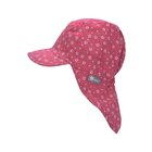 STERNTALER Šiltovka s ochranou krku UV 50+ kvetinová potlač dievča-47 cm-9-12 m