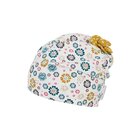 STERNTALER Čiapka bavlnená s potlačou UV 15 + ecru dievča-51 cm-18-24 m