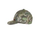 STERNTALER Šiltovka Jersey zelená s celoplošným dinosaurom UV 50+ dark green chlapec-51 cm-18-24 m