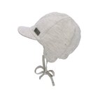 STERNTALER Kšiltovka směs bavlny se lnem UV 50+ dark green kluk-41 cm-4-5 m