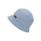 STERNTALER Klobouk bavlněný mušelín (organický) UV 50+ blue kluk-45 cm-6-9 m