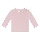 DIRKJE Tričko dl. rukáv bledoružová dievča veľ.62
