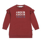 DIRKJE Šaty dl.r bordó holka vel.74 DIRKJE Šaty dl.r bordó holka vel.74