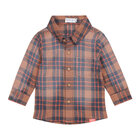 DIRKJE Košeľa dl.rukáv ťavia hnedá chlapec veľ.80