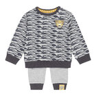 DIRKJE Set 2.d mikina + nohavice šedá chlapec veľ.56