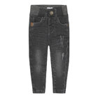 DIRKJE Rifle s gumou čierna chlapec veľ.86