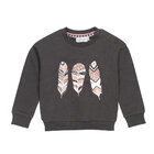 DIRKJE Mikina tm. šedá holka vel.68