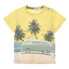 DIRKJE Tričko kr. rukáv žltá chlapec veľ.68