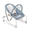 JANÉ Lehátko vibrujúce Evolution, s melódiou, od 0+ do 36m, Lazuli Blue