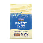 FISH4DOGS Granule malé pre šteniatka Finest biela ryba so zemiakmi 1,5kg, 2m+