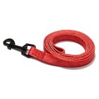 EXPLORER DOG Vodítko Vrstevnice Červená  S - 120x1,5 cm